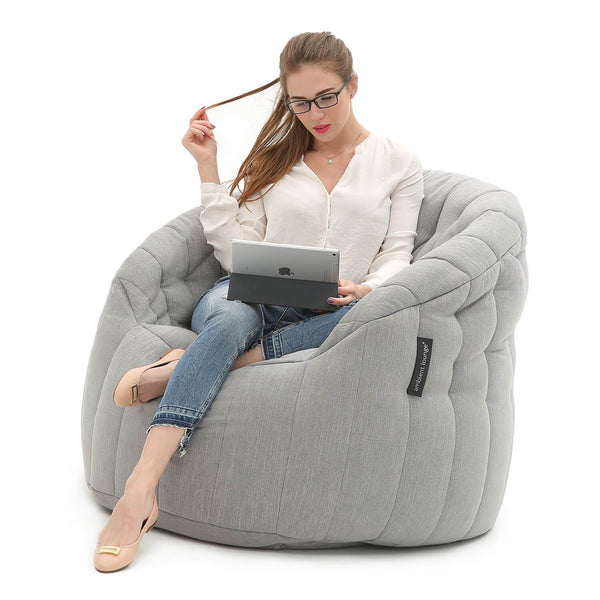 Butterfly Sofa Keystone Gray Innedørs saccosekk