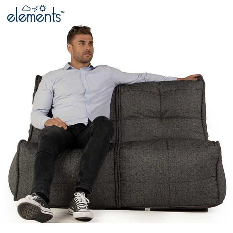 Twin Couch Utisófar 