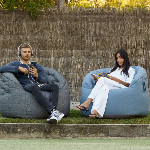 Butterfly Sofa Atlantic Denim Utendørs saccosekk