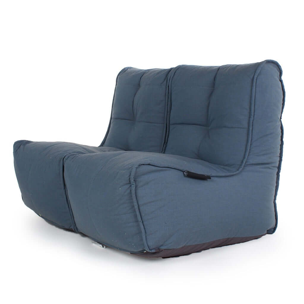 Twin Couch Modulsofa Atlantic Denim Utendørs modulsofa