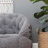 Butterfly Sofa Luscious Gray Innedørs saccosekk