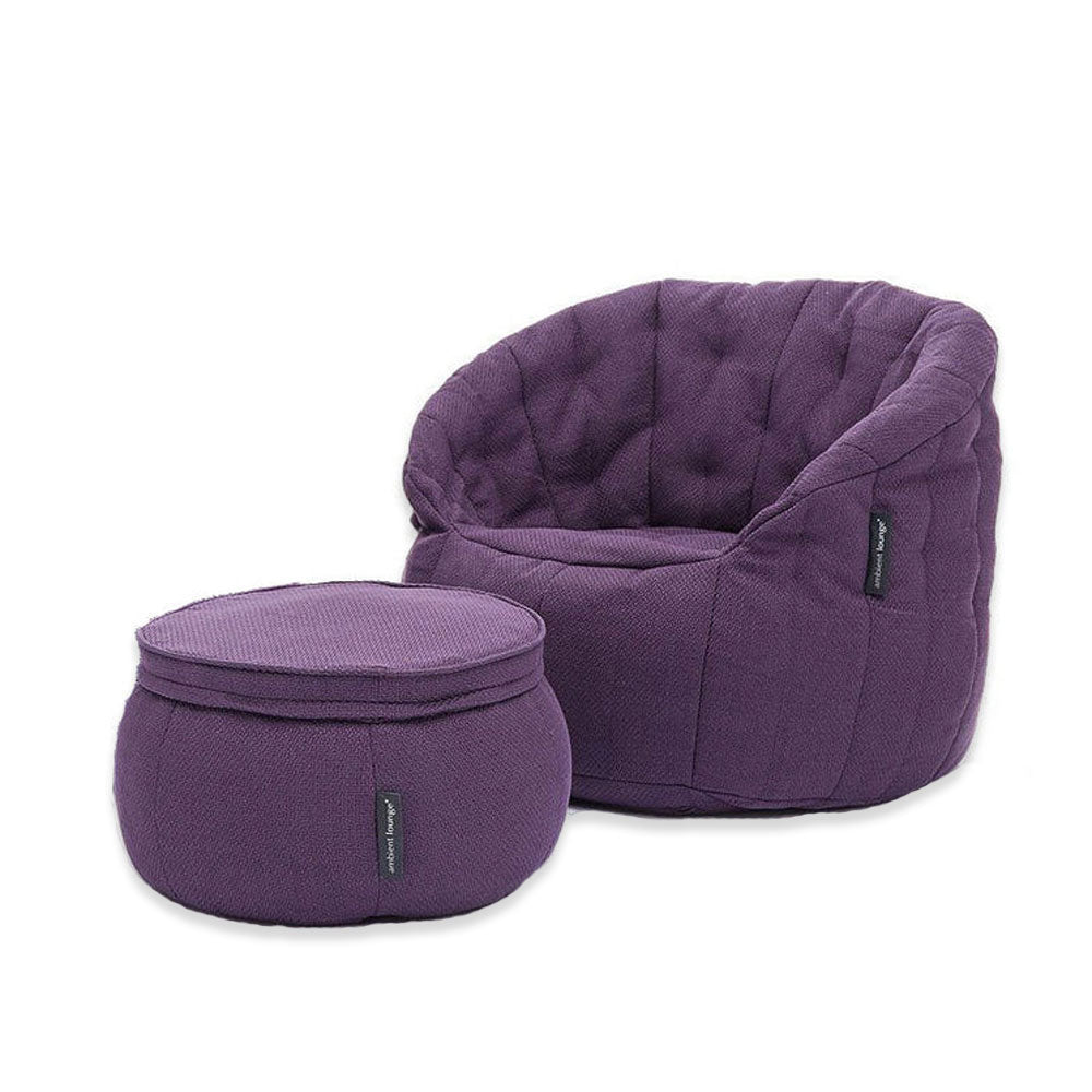 Butterfly Chaise Sett Aubergine Dream Innedørs sett