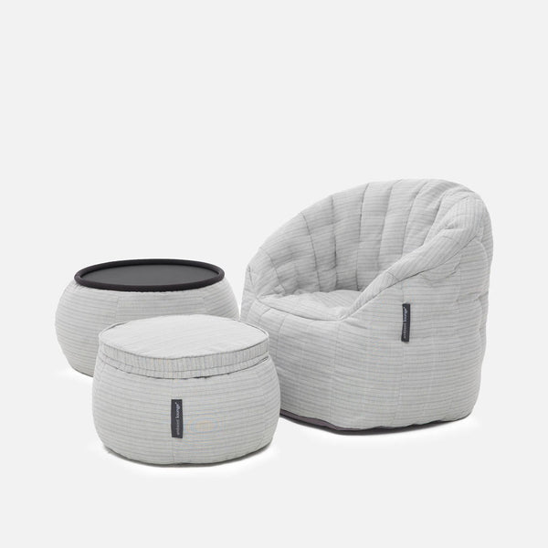 Wing Ottoman Silverline Utendørs saccosekk