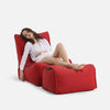 Evolution Sofa Crimson Vibe (Sunbrella) Utendørs saccosekk