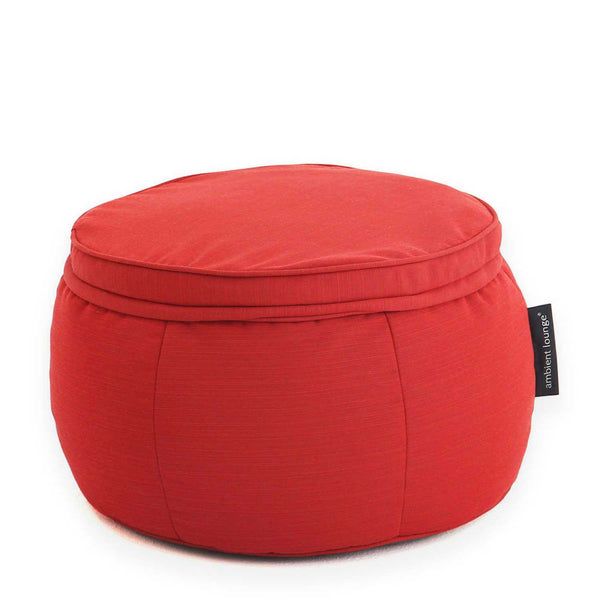 Wing Ottoman Crimson Vibe (Sunbrella) Utendørs saccosekk