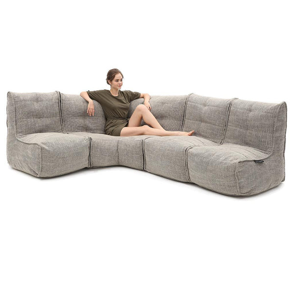 Mod 4 L Sofa Modulsofa Eco Weave Innedørs modulsofa