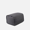 Ottoman Deluxe Black Rock (Sunbrella) Utendørs saccosekk