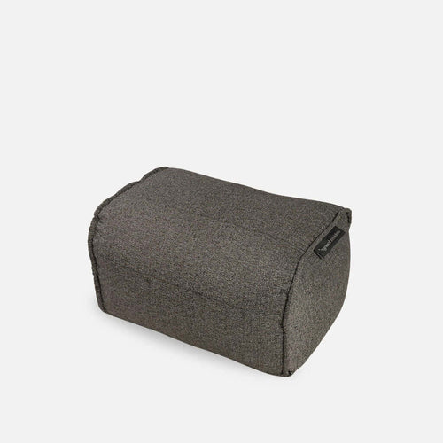 Ottoman Deluxe Titanium Weave 