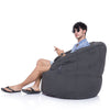 [OUTLET] Butterfly Sofa Black Rock (Sunbrella) Utendørs saccosekk