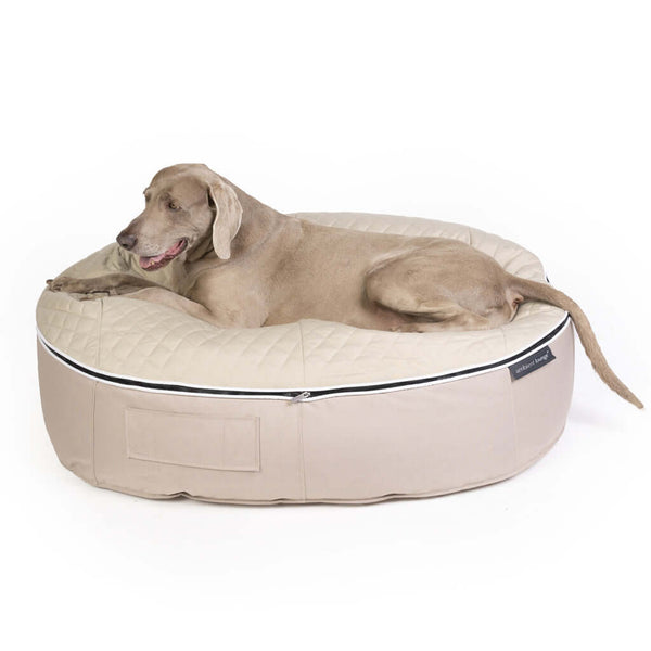 Hundeseng Sandstorm Thermo Quilt Beige L Hundeseng L