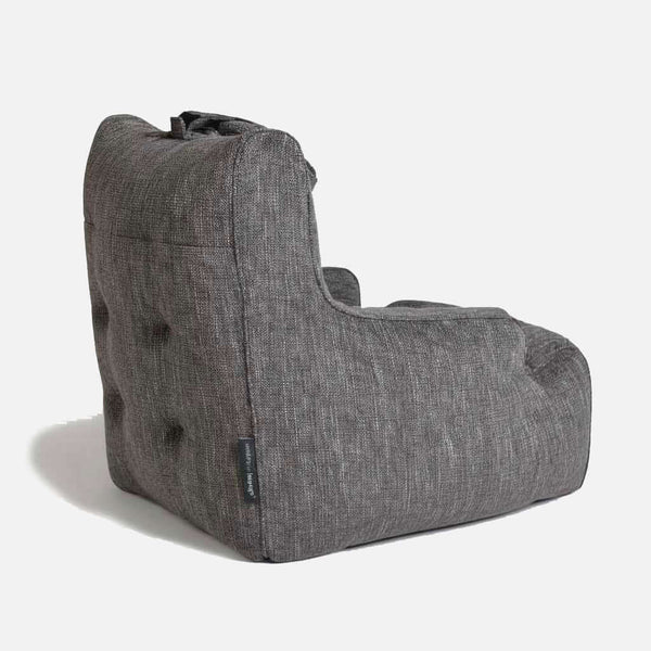 Tranquility Hægindastóll Luscious Gray innisaccosekkur