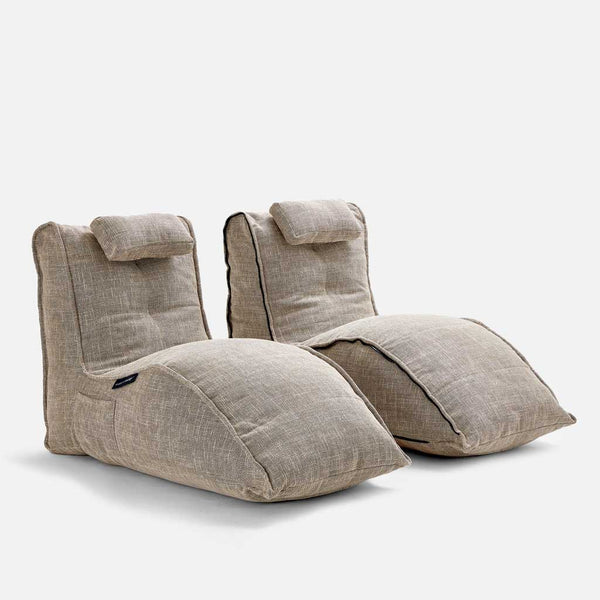 Twin Avatar Deluxe Eco Weave Innedørs saccosekk