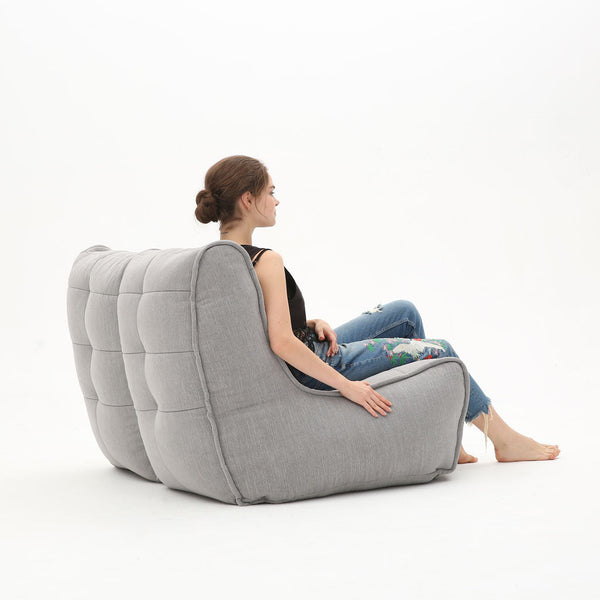 Twin Couch Modulsofa Keystone Gray Innedørs saccosekk