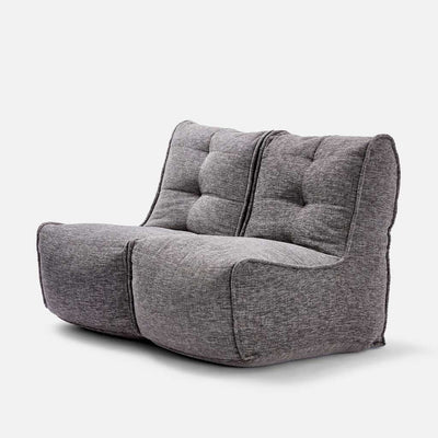 Twin Couch Modulsofa Luscious Gray 