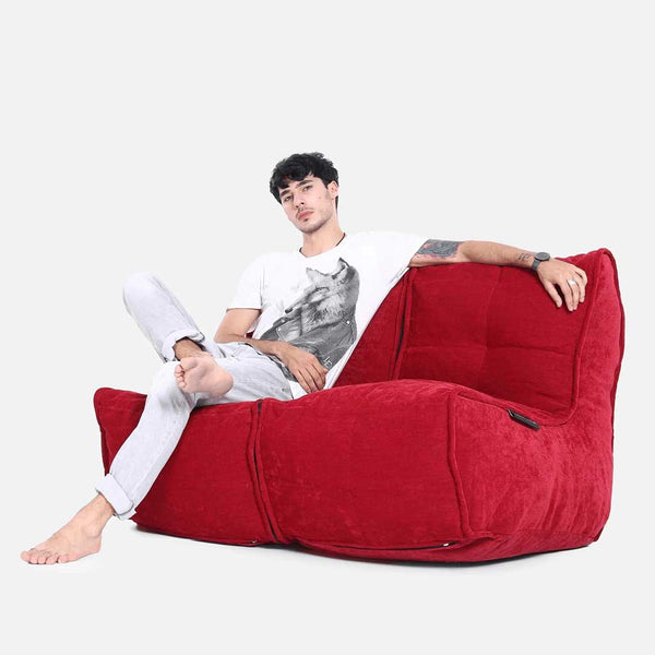 Twin Couch Modulsofa Wildberry Deluxe Innedørs saccosekk