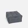 Twin Ottoman Einingasófi Titanium Weave innanhúss einingasófi