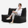 Twin Couch Modulsofa Black Sapphire Innedørs saccosekk