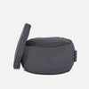 Wing Ottoman Black Rock (Sunbrella) Utendørs saccosekk