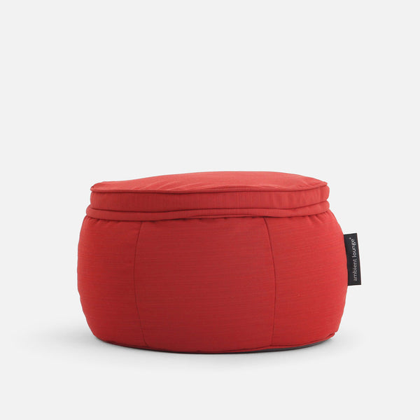 Wing Ottoman Crimson Vibe (Sunbrella) Utendørs saccosekk