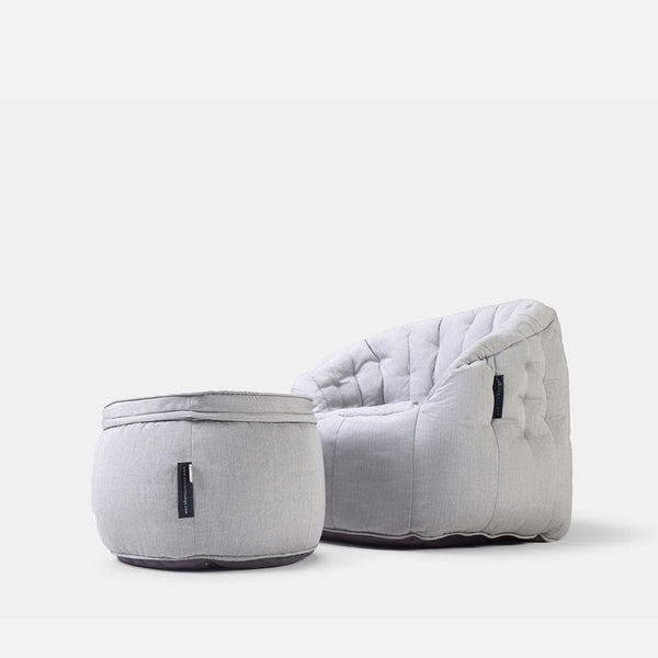 Wing Ottoman Maldives Grey Utendørs saccosekk