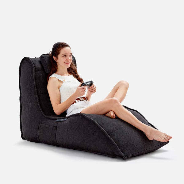 Avatar Lounger Black Sapphire Innedørs saccosekk