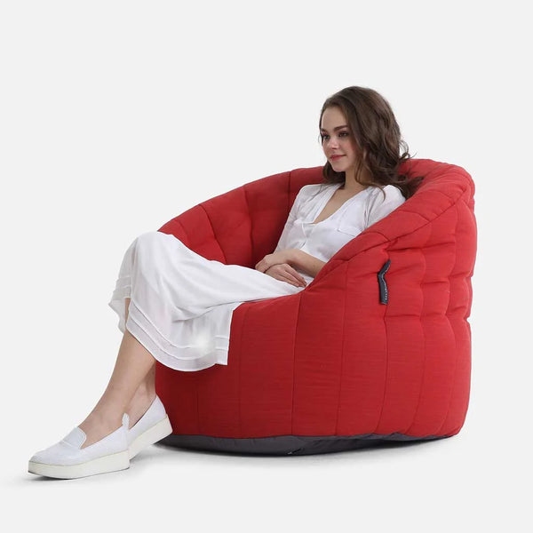 Butterfly Sofa Crimson Vibe (Sunbrella) Utendørs saccosekk