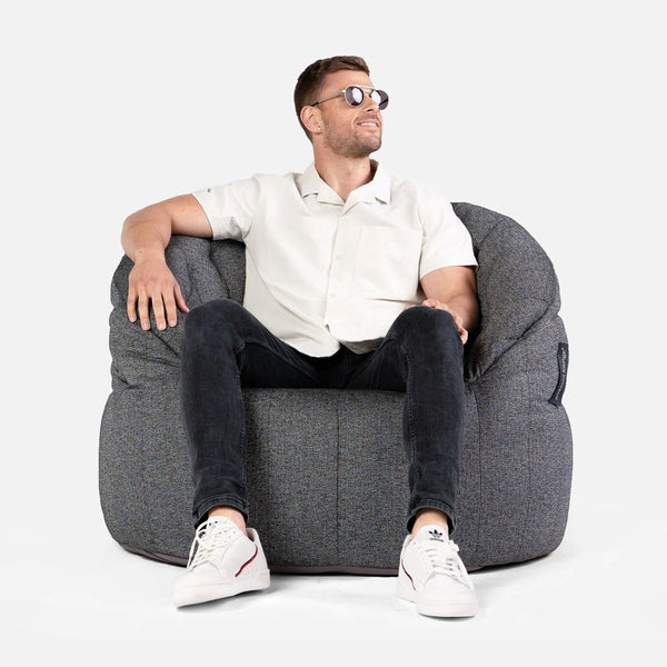 Butterfly Sofa Titanium Weave Utendørs saccosekk