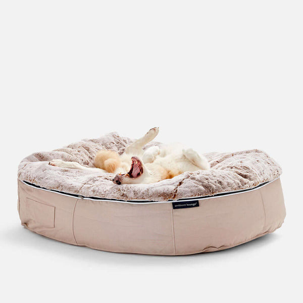 Hundarúm Sandstorm Cappuccino XL Hundarúm XL