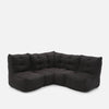 Mod 3 Cozy Corner Modulsofa Black Sapphire Innedørs modulsofa