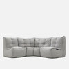 Mod 3 Cozy Corner Modulsofa Keystone Gray Innedørs modulsofa