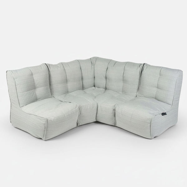 Mod 3 Cozy Corner Modulsofa Silverline Utendørs modulsofa