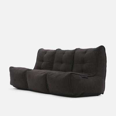 Mod 3 Movie Couch Modulsofa Black Sapphire 