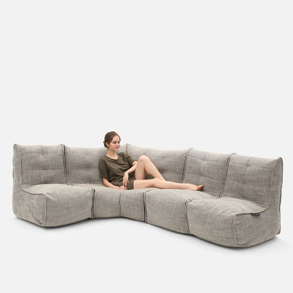 Mod 4 L Sofa Modulsofa Eco Weave Innedørs modulsofa