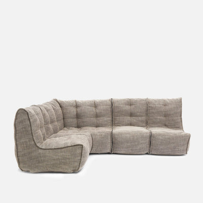 Mod 4 L Sófi Modulsofa Eco Weave 
