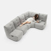 Mod 4 L Sofa Modulsofa Keystone Gray Innedørs modulsofa