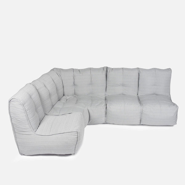 Mod 4 L Sofa Modulsofa Silverline Utendørs modulsofa
