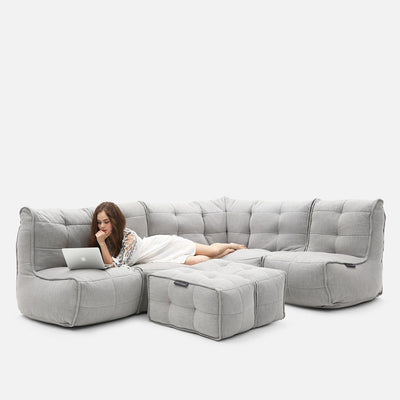 Mod 5 Living Lounge Modulsofa Keystone Gray 