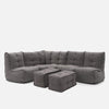 Mod 5 Living Lounge Modulsofa Luscious Gray Innedørs modulsofa
