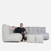 Mod 5 Living Lounge Einingasófi Silverline Einingasófi til útinotkunar