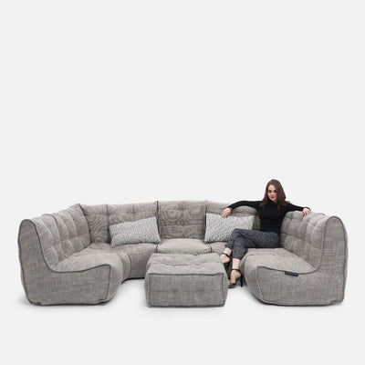 Mod 6 Lounge Max Modulsofa Eco Weave 