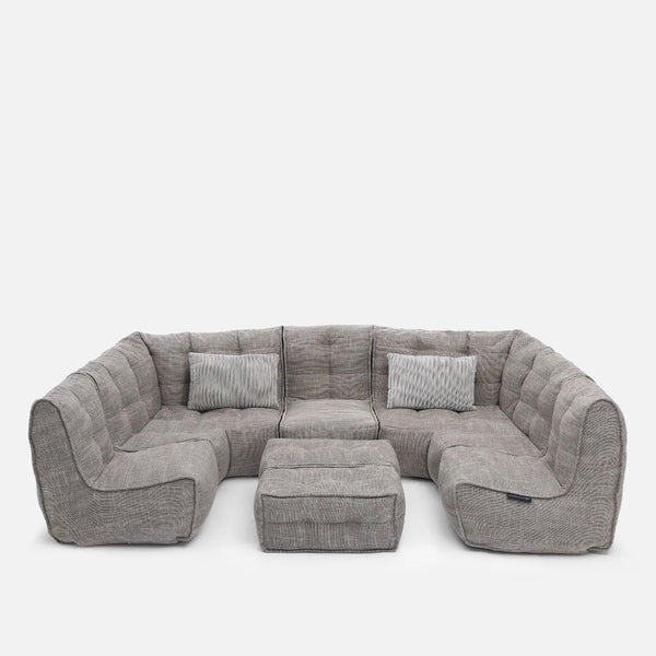 Mod 6 Lounge Max Modulsofa Eco Weave Innedørs modulsofa