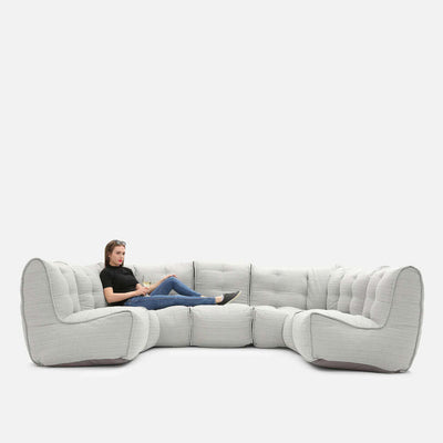 Modul 6 Lounge Max Modulsofi Silverline 