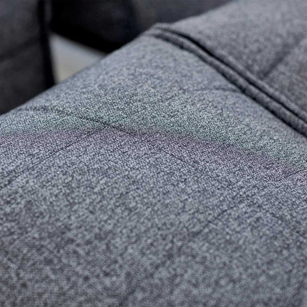 Mod 6 Lounge Max Modulsofa Titanium Weave Utendørs modulsofa