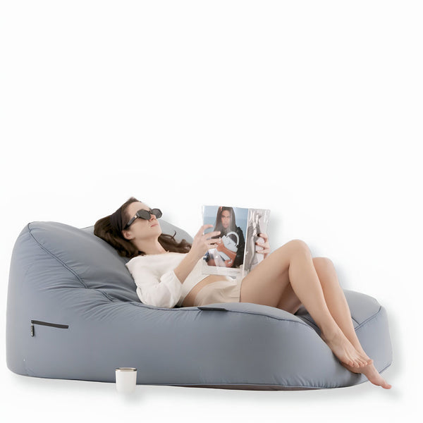 Satellite Twin Sofa Atlantic Denim Utendørs saccosekk