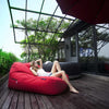 Satellite Twin Sofa Crimson Vibe (Sunbrella) Utendørs saccosekk