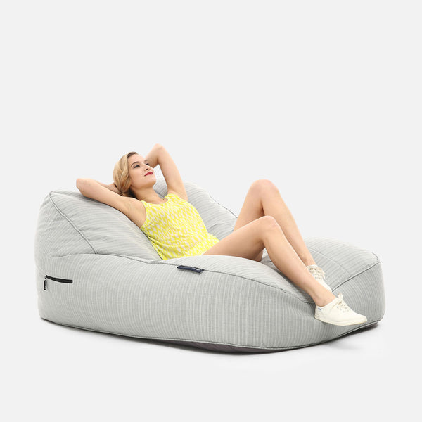 Satellite Twin Sofa Silverline Utendørs saccosekk
