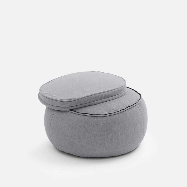 Wing Ottoman Keystone Gray Innedørs saccosekk