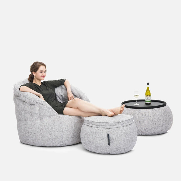 Wing Ottoman Tundra Spring Innedørs saccosekk