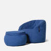 Butterfly Chaise Sett Blue Jazz Innanhúss sett