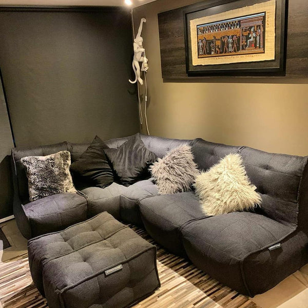 Mod 5 Living Lounge Einingasófi Black Sapphire Innanhúss einingasófi